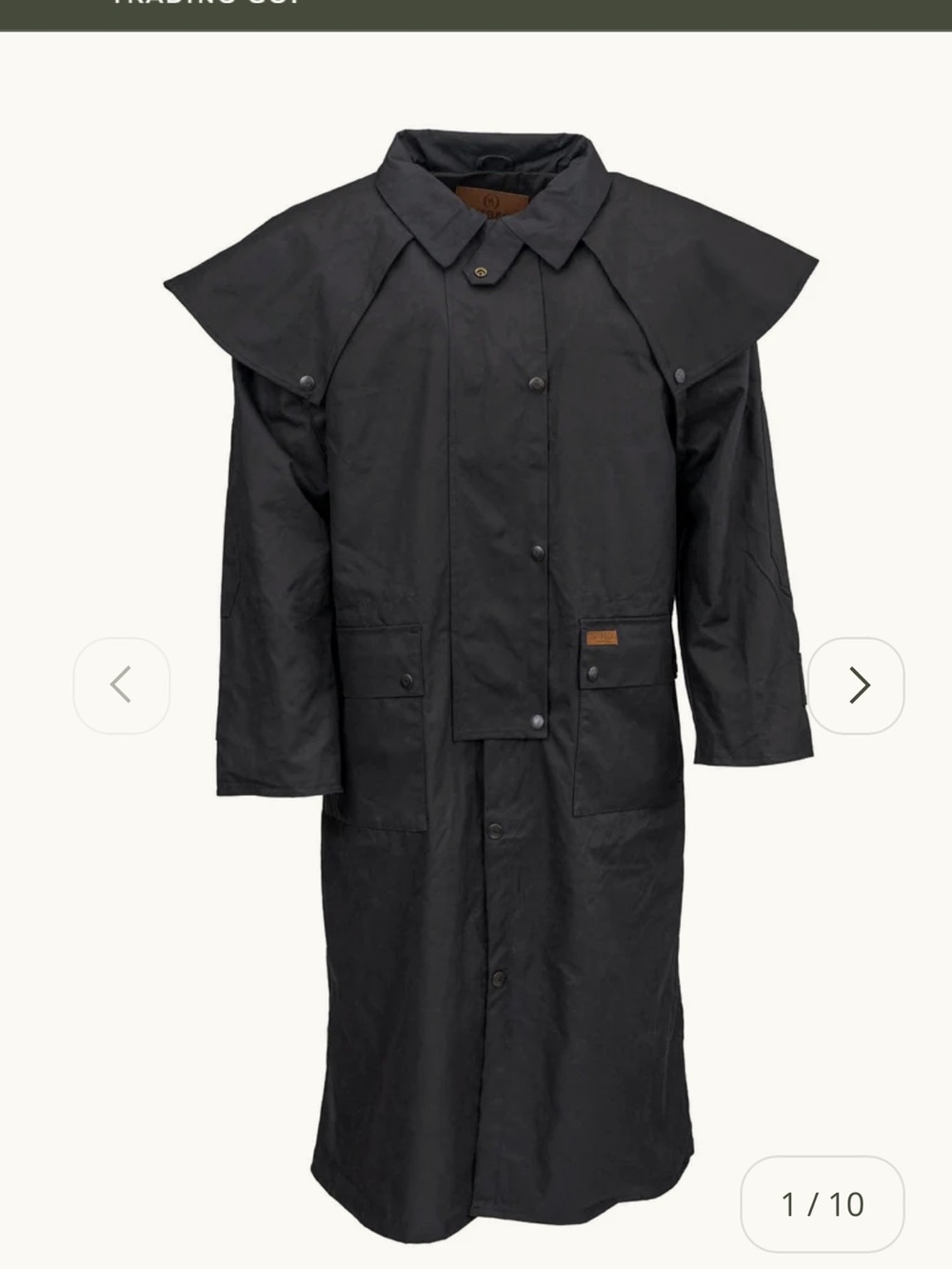 Outback Low Rider Dustet Coat